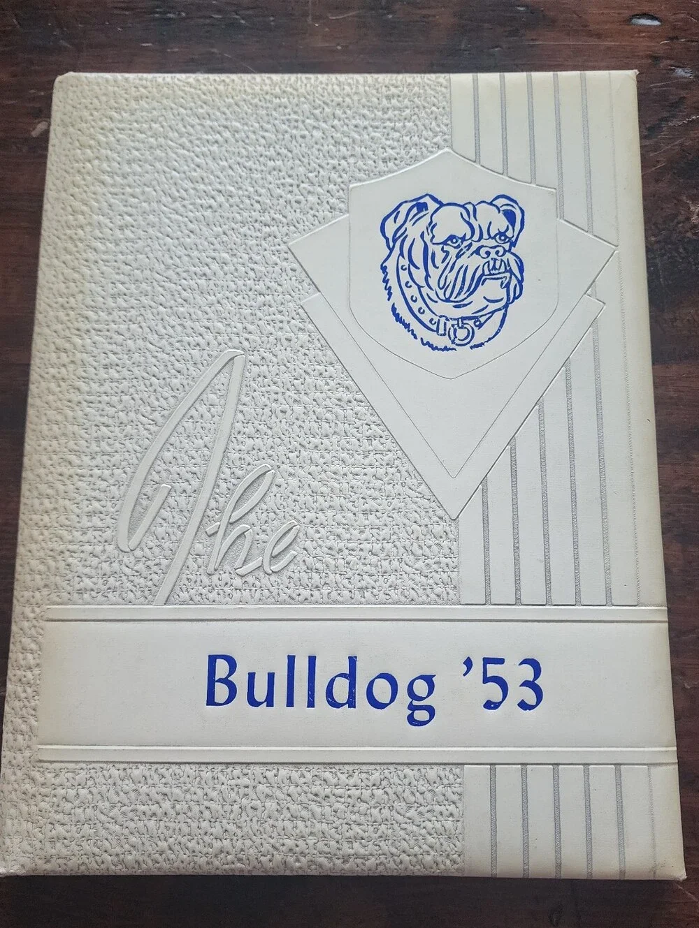 Vintage Yearbook 1953 Iliff High School Colorado 'The Bulldog' Unsigned Good '53